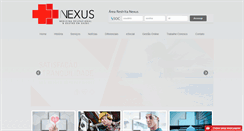Desktop Screenshot of nexussaude.com.br